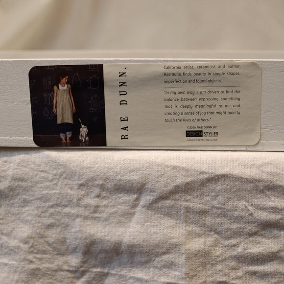 Rae Dunn Hand Sanitizer Wooden Sign Rustic Farmhouse Shelf Sitter Home Decor - Picture 7 of 7